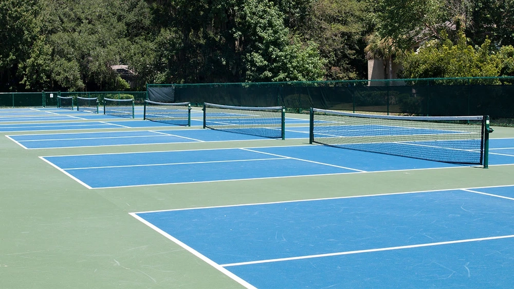 Pickleball court