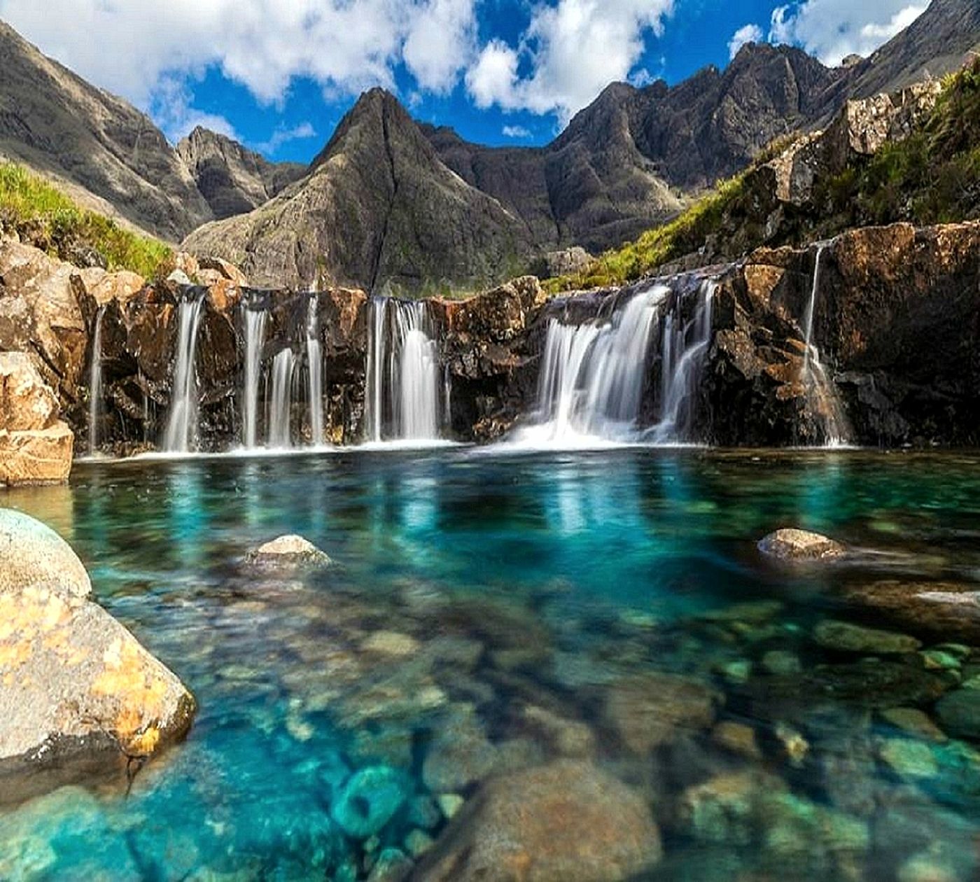 Fairy pools, Scotland ,ancient Caledonia